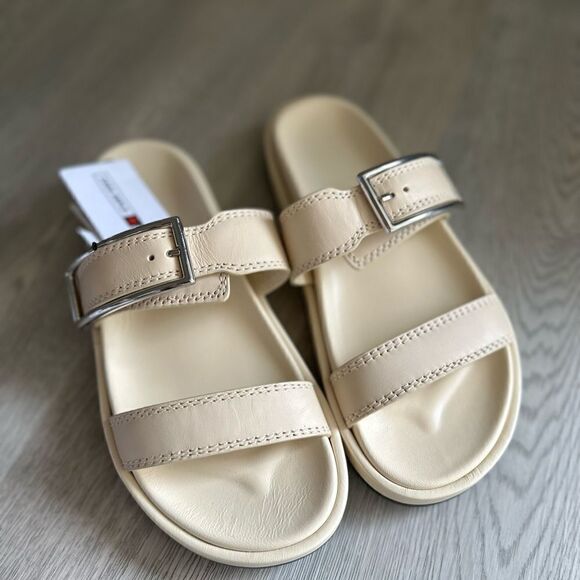 Zara SRPLS Limited Edition Genuine Leather Flats - Picture 3 of 6